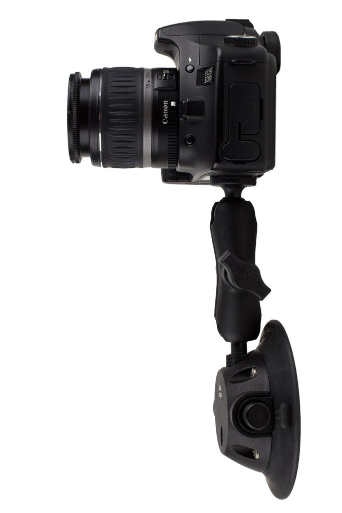 Seasucker camera mount